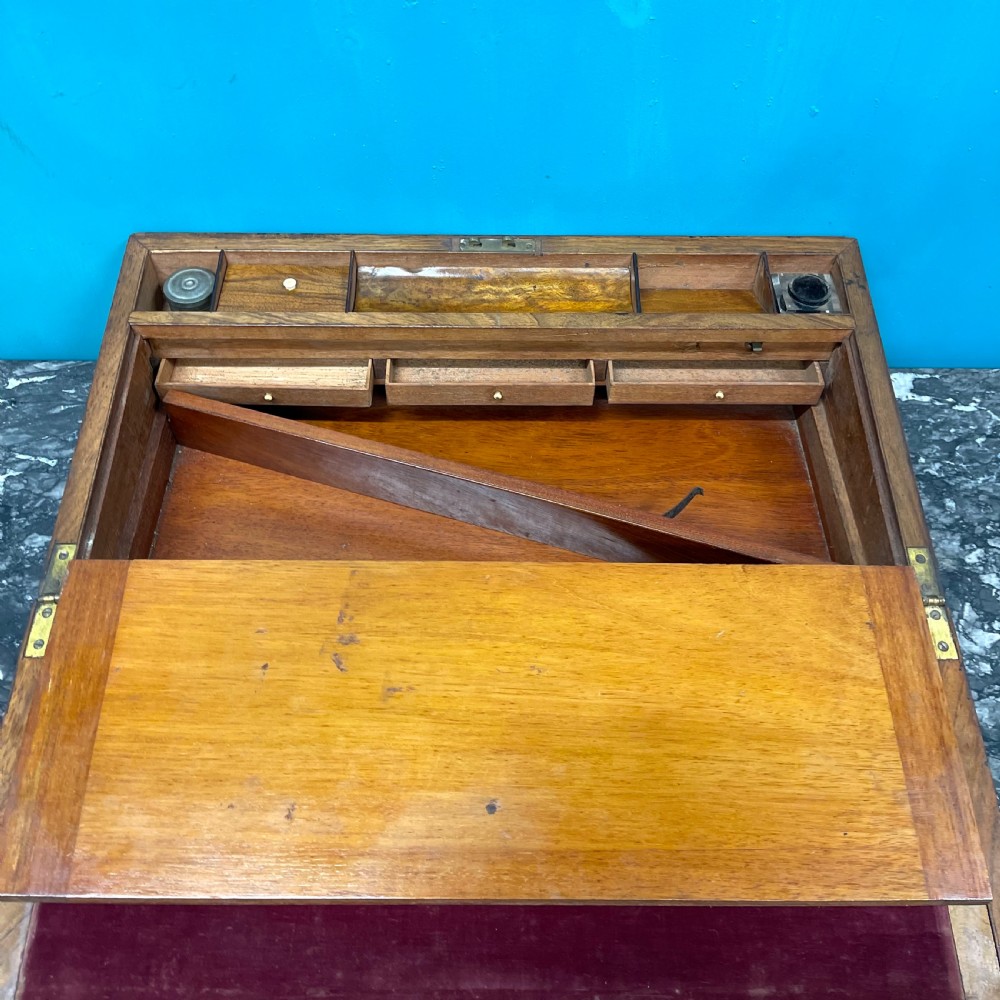 Geometric parquetry Tonbridge ware writing box View VIII