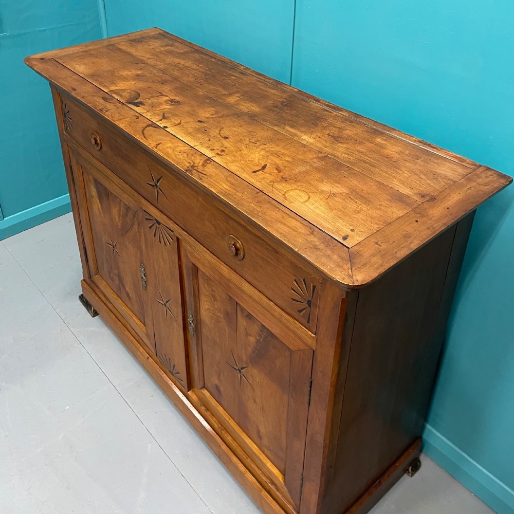 French cherry server sideboard View VI