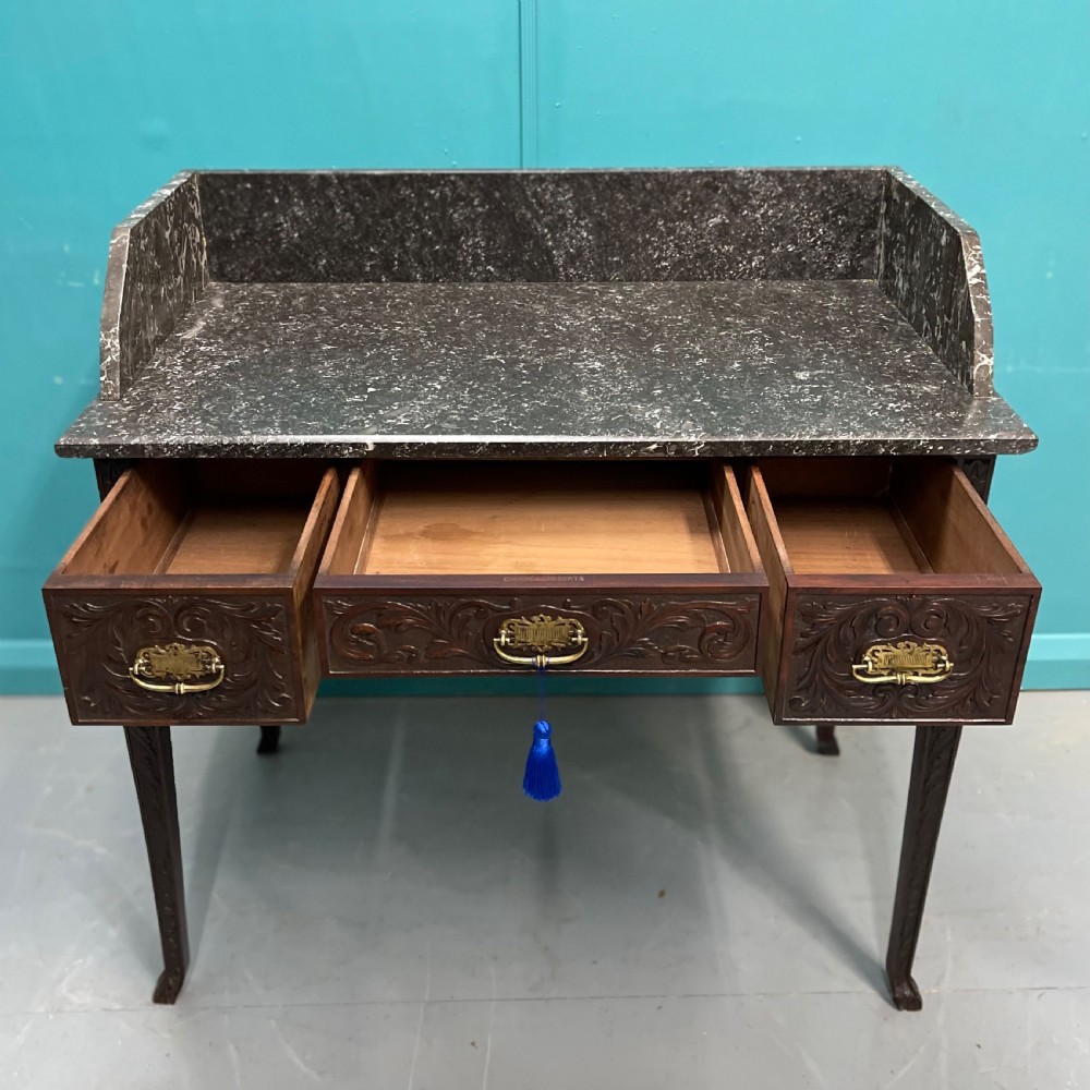 Marble top dressing table by Edwards & Roberts  View III