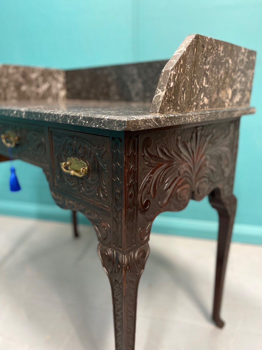 Marble top dressing table by Edwards & Roberts  View IV
