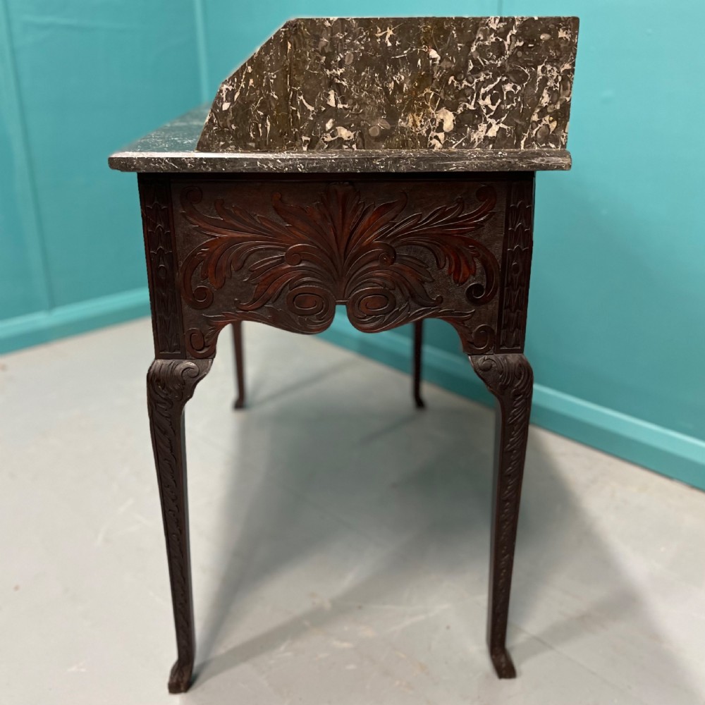 Marble top dressing table by Edwards & Roberts  View V