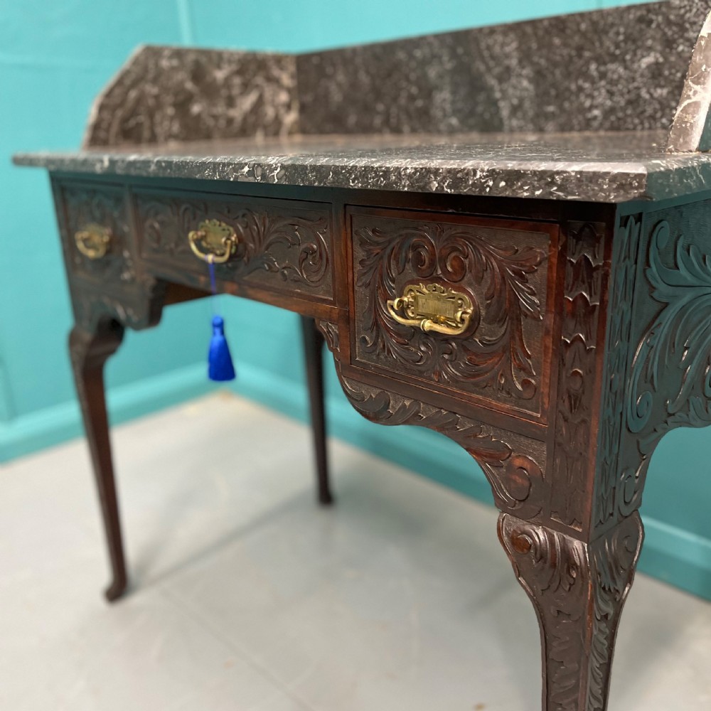 Marble top dressing table by Edwards & Roberts  View VI