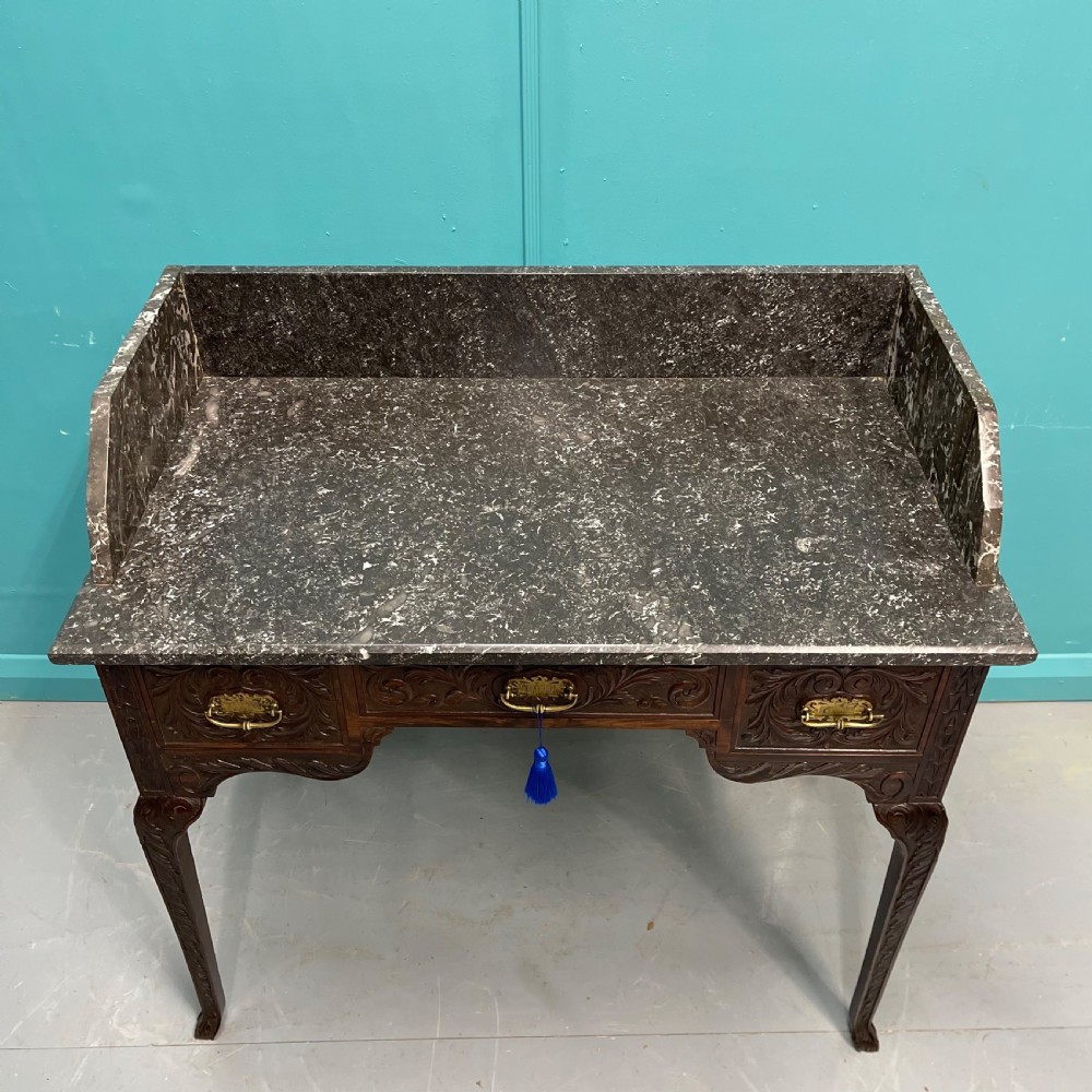 Marble top dressing table by Edwards & Roberts  View VIII