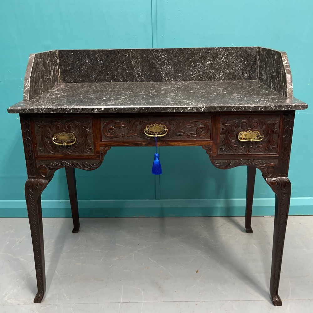 Marble top dressing table by Edwards & Roberts  View IX