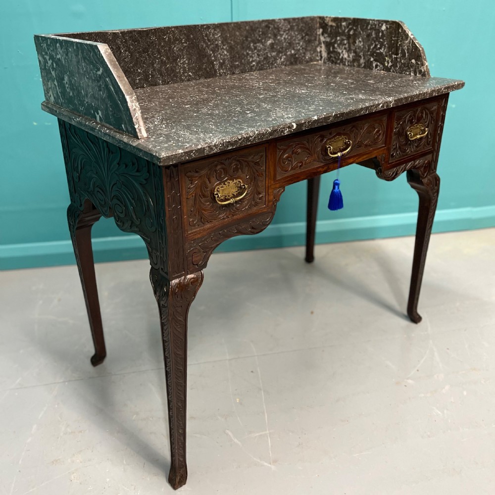 Marble top dressing table by Edwards & Roberts  View X