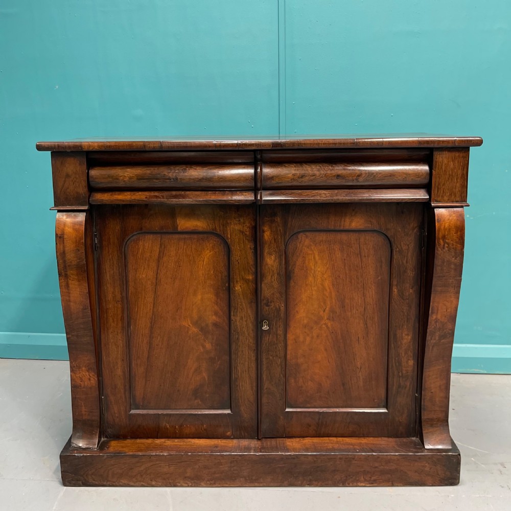 Regency rosewood chiffonier cabinet