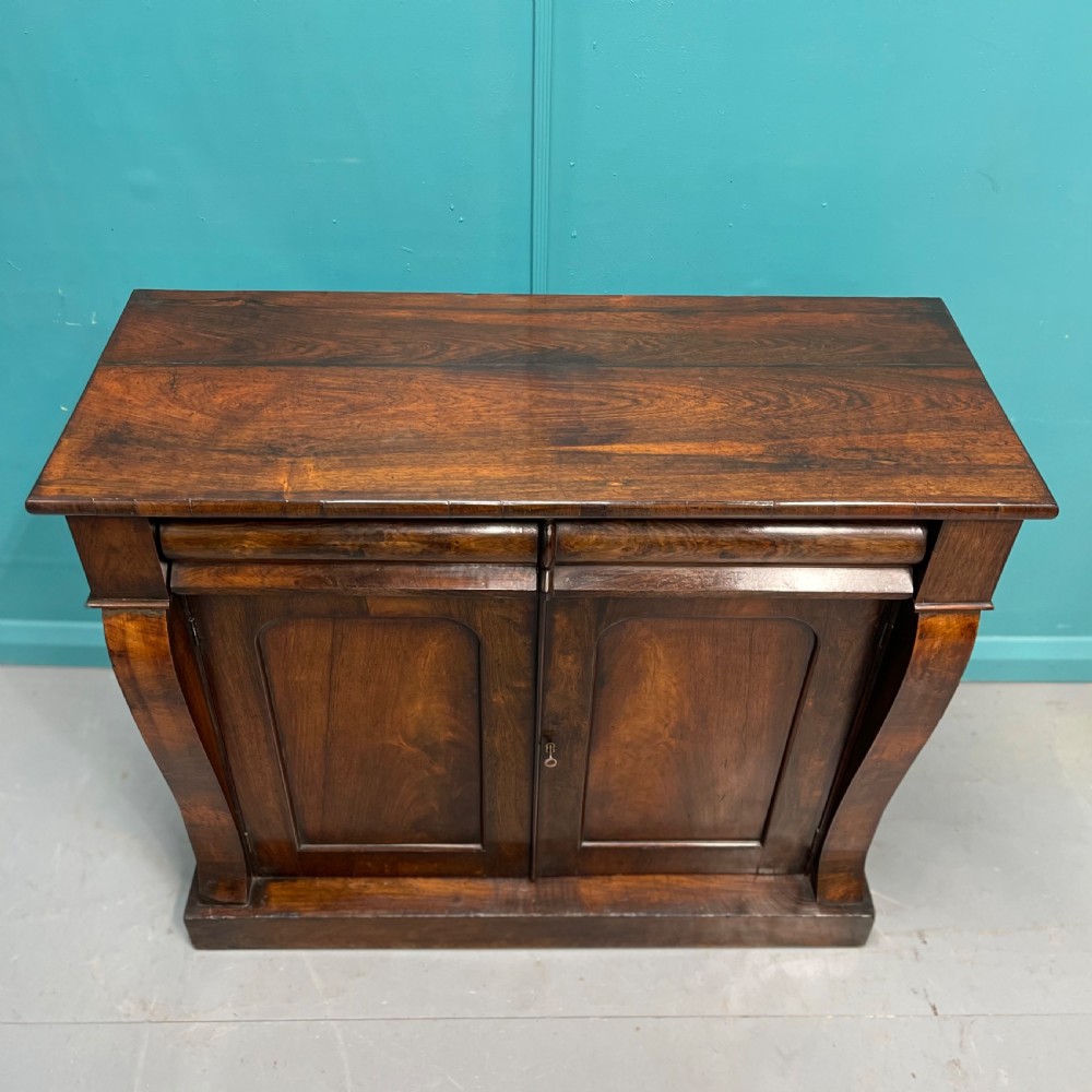 Regency rosewood chiffonier cabinet View III