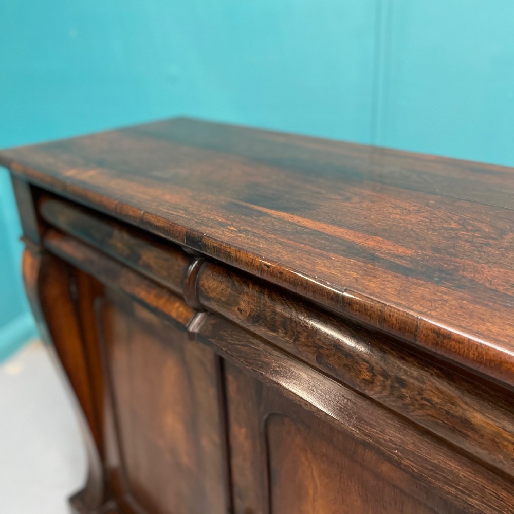 Regency rosewood chiffonier cabinet View V