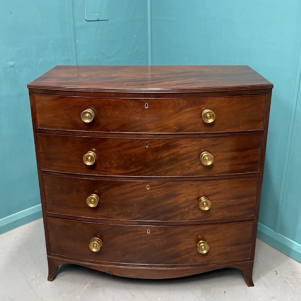 Regency bow front chest of drawers  View VIII