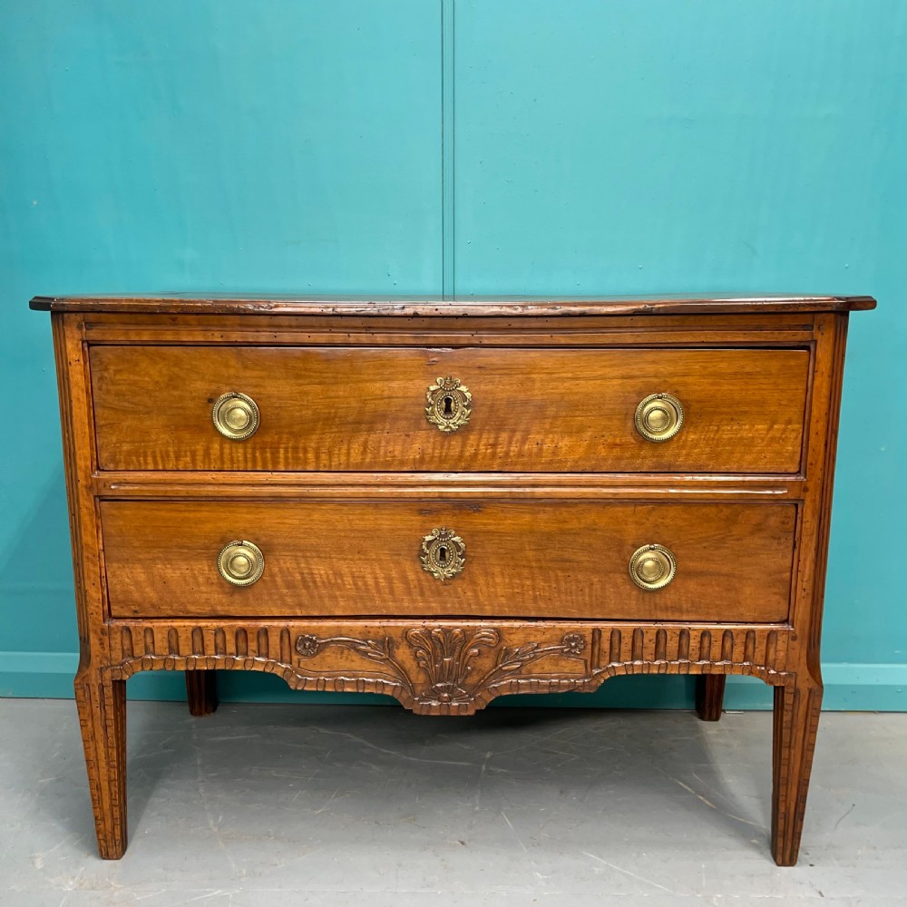18th century French fruitwood commode  View XI