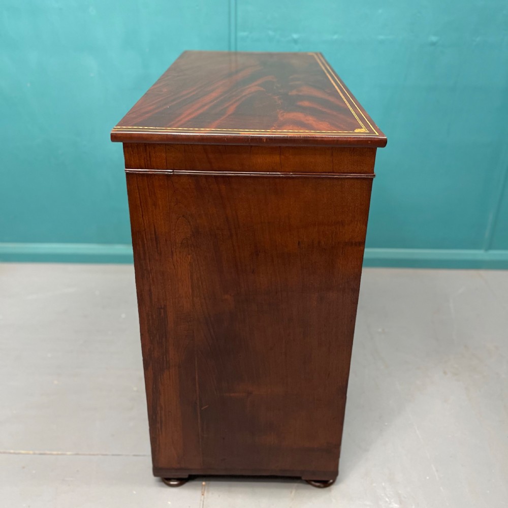 Mid 19th century inlaid chest of drawers View XI