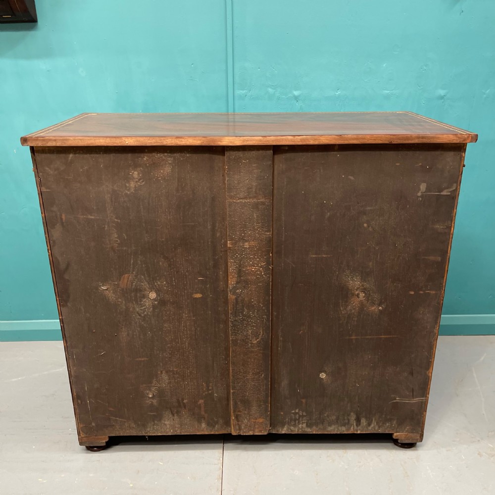 Mid 19th century inlaid chest of drawers View XII