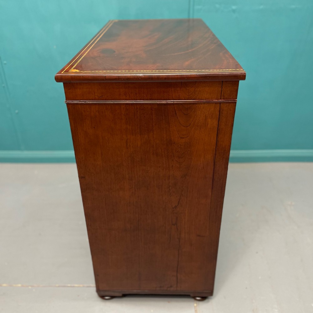 Mid 19th century inlaid chest of drawers View XIII