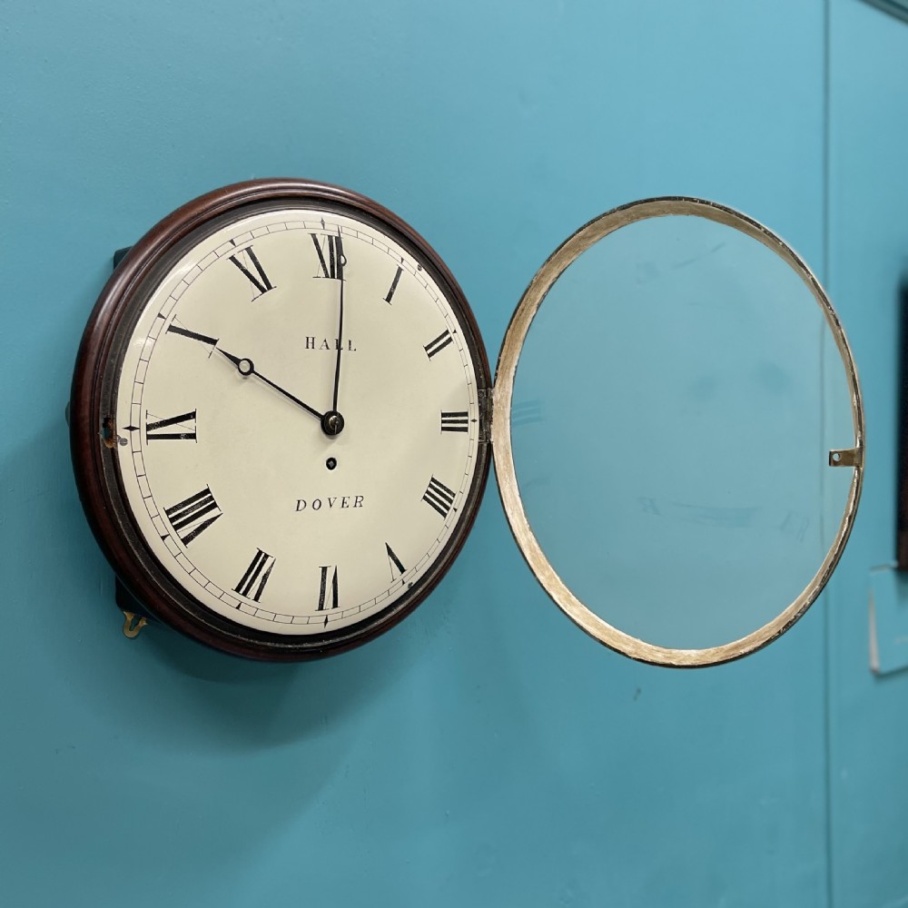 8 day 12’’ fusee dome dial clock by Hall of Dover View IV