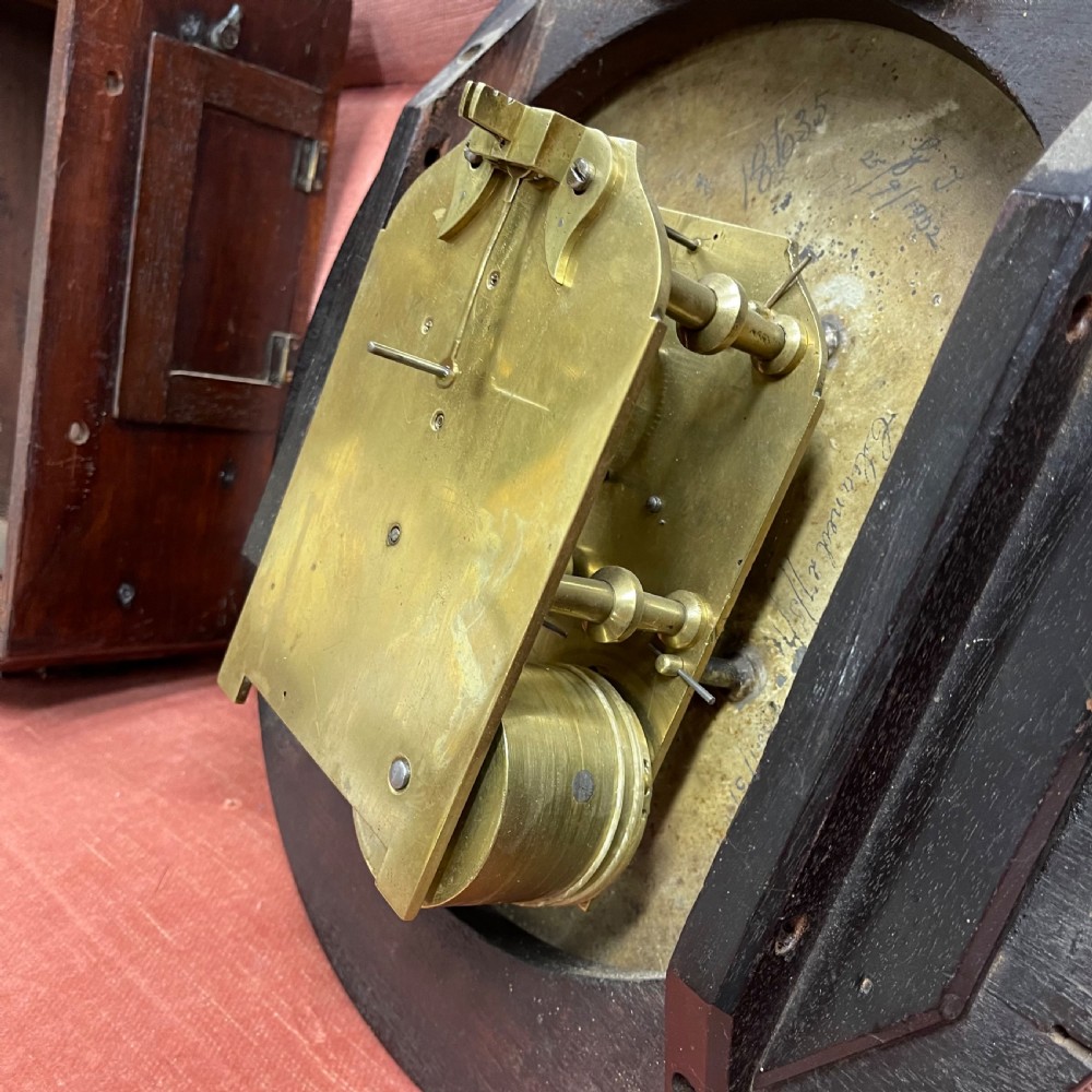 8 day 12’’ fusee dome dial clock by Hall of Dover View VIII