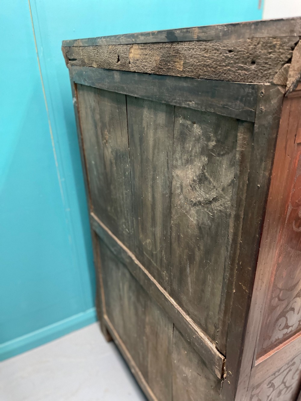 19th century Dutch Colonial 7 drawer tall chest View XIII