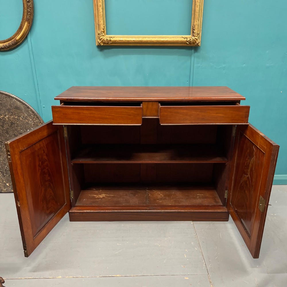 William IV mahogany chiffonier cabinet View VII