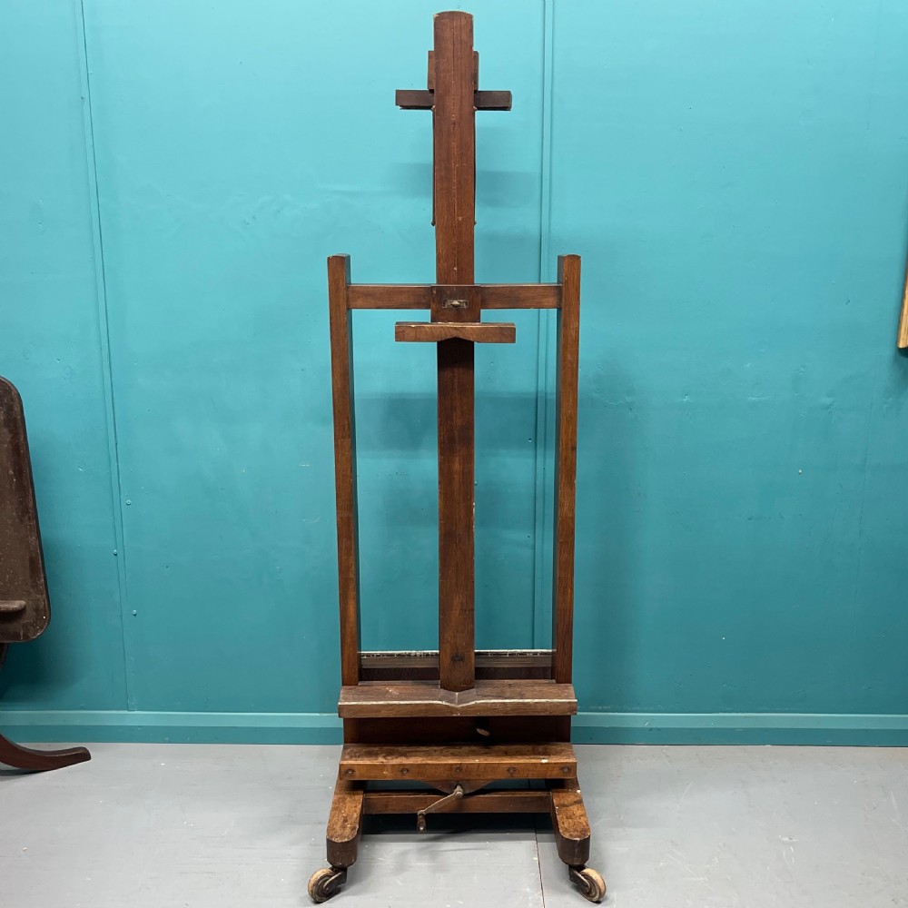 Double sided Paris made adjustable artists easel by Hostellet View V