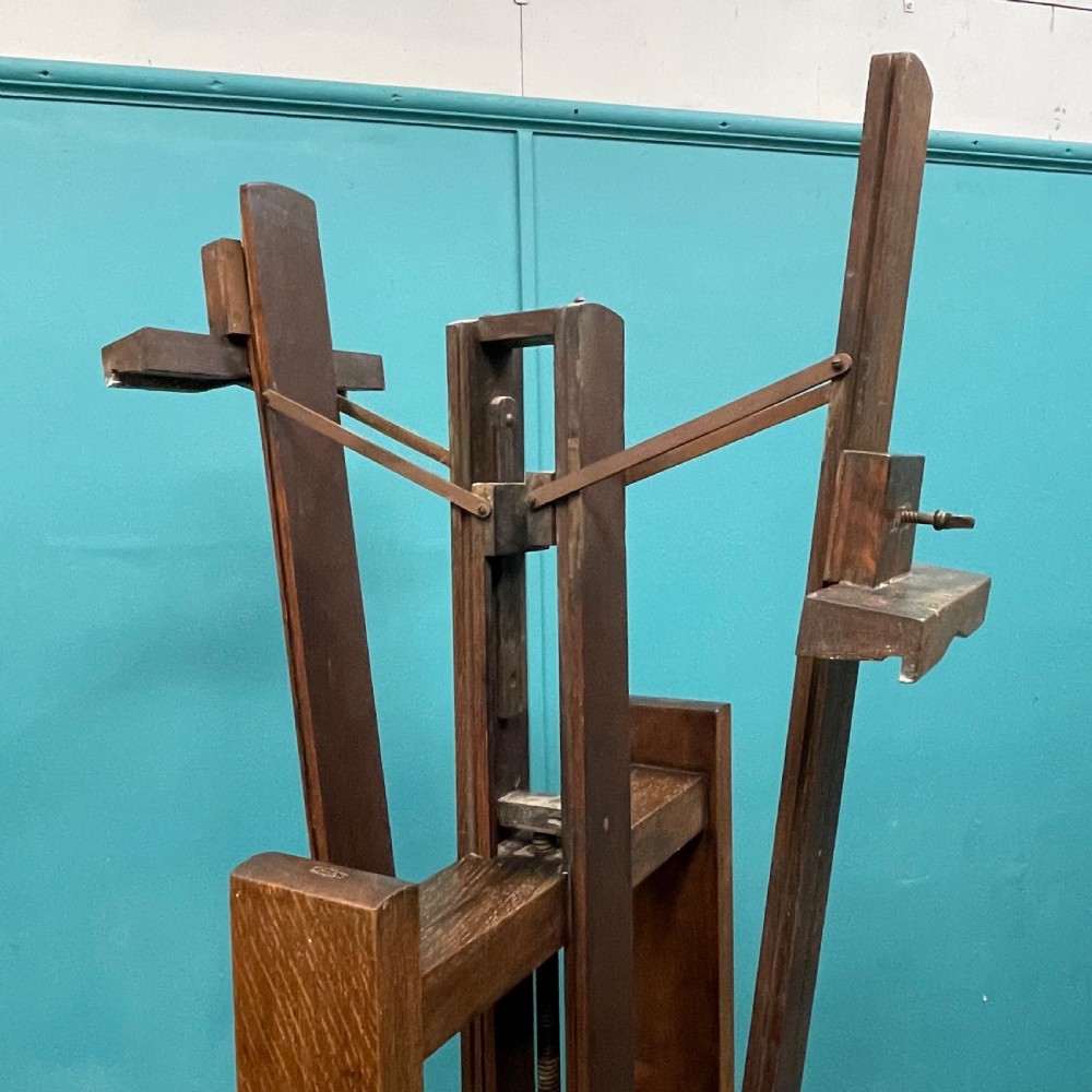 Double sided Paris made adjustable artists easel by Hostellet View IX