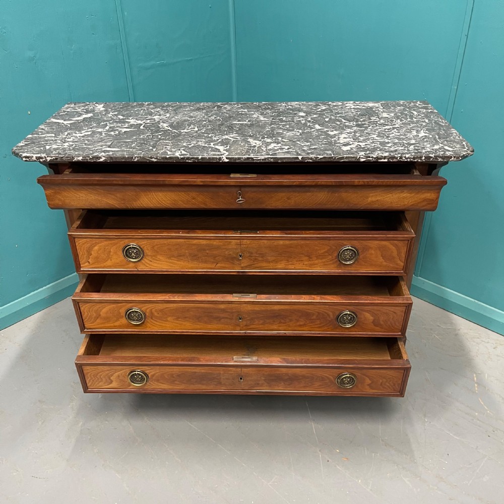 French 19th century fruitwood commode View V