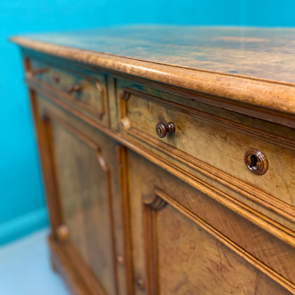 19th century French buffet sideboard in walnut View III