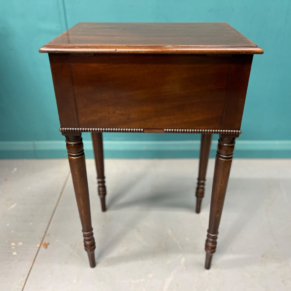 Late Regency work table with faux drawers  View VI