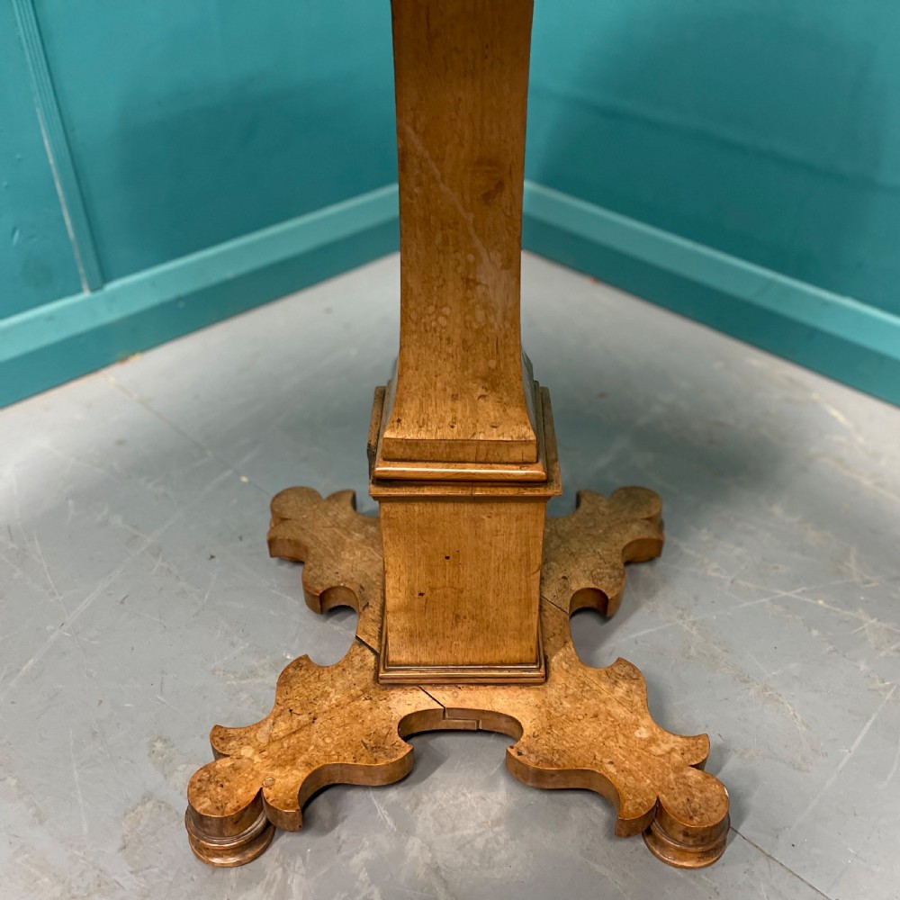 19th century Italian marquetry Gueridon centre table View V