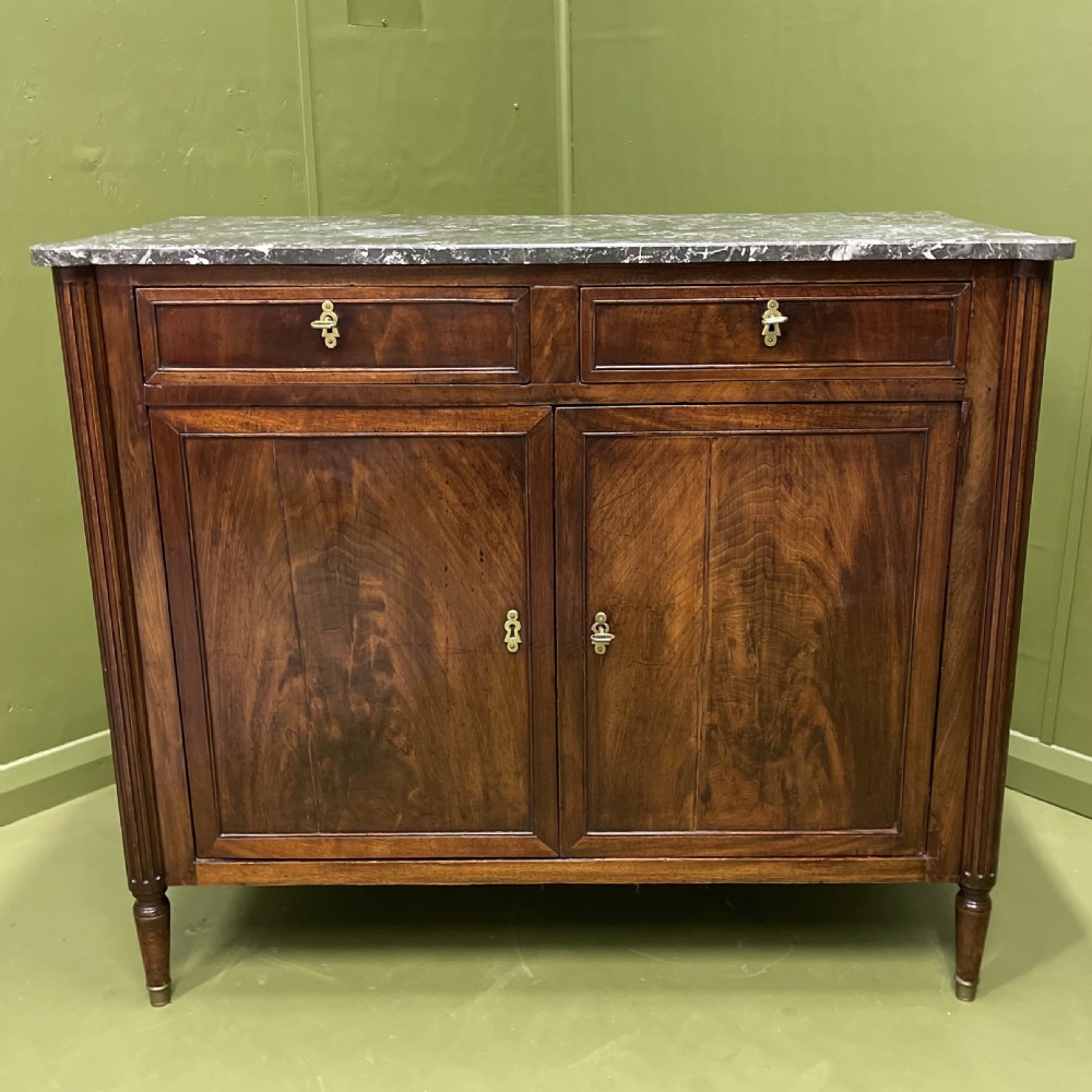 19th century French Marble top buffet server