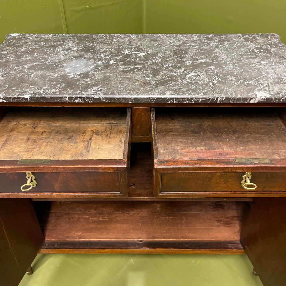 19th century French Marble top buffet server View VI