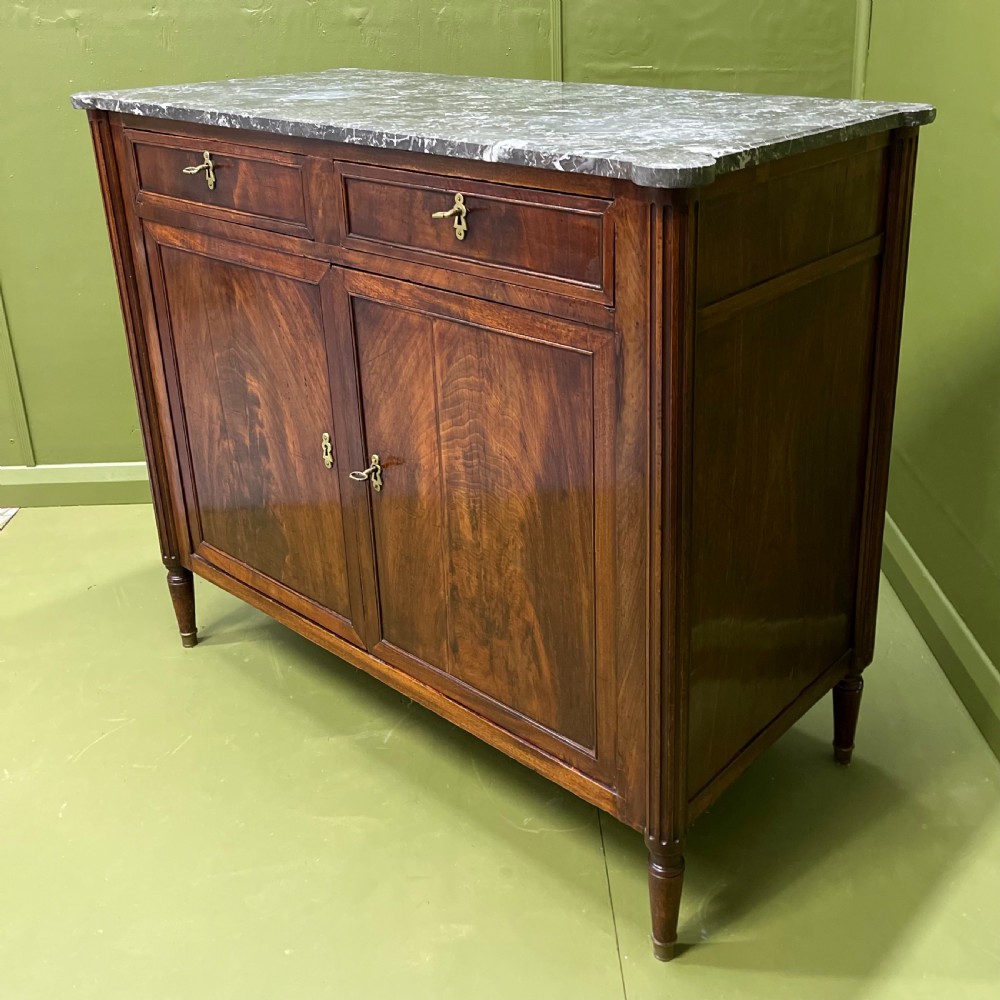 19th century French Marble top buffet server View VIII