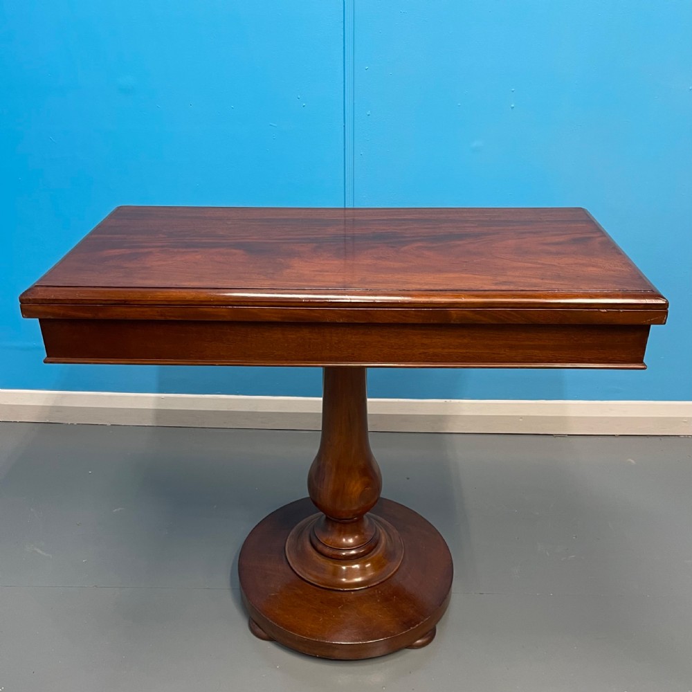 Late Regency games table by Miles & Edward’s of London