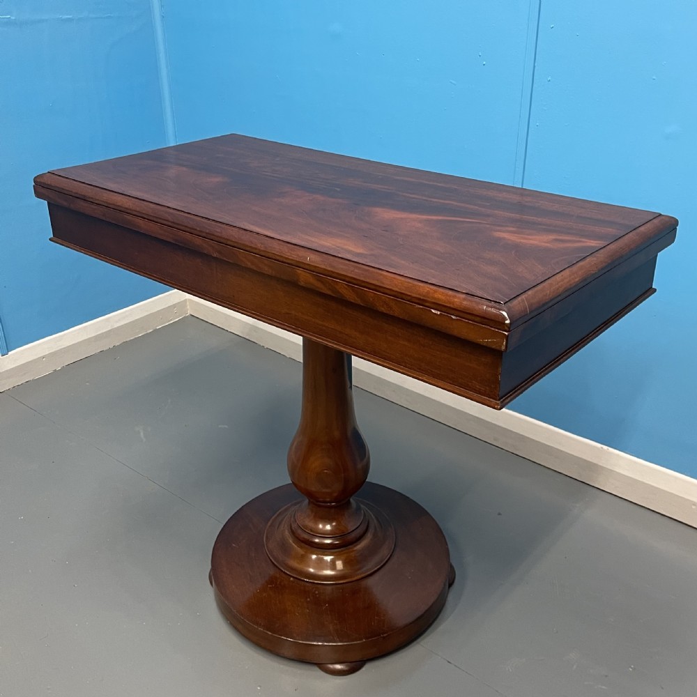 Late Regency games table by Miles & Edward’s of London View VI