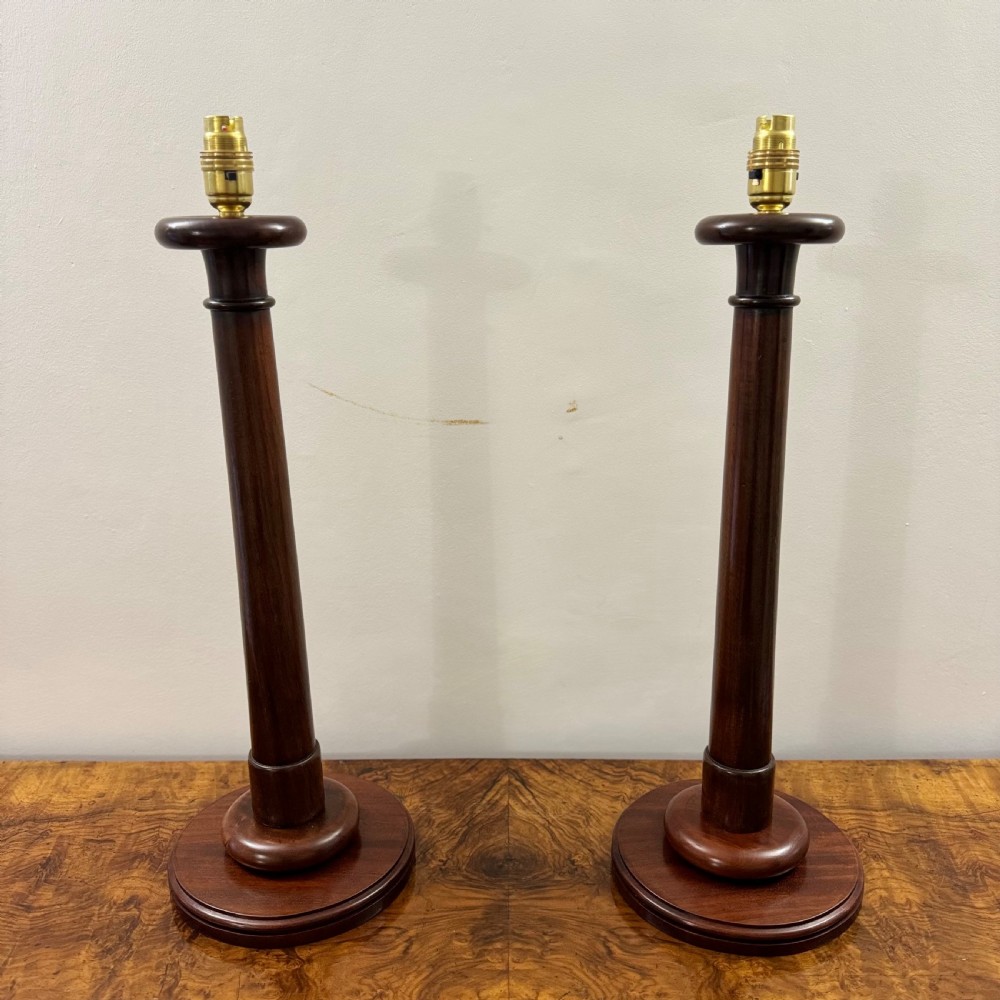 Pair of Regency style table lamps