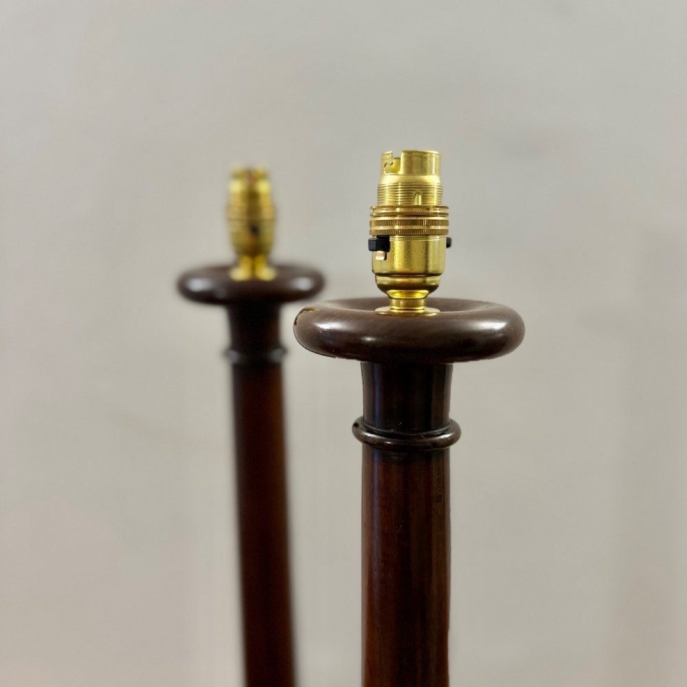 Pair of Regency style table lamps View VI