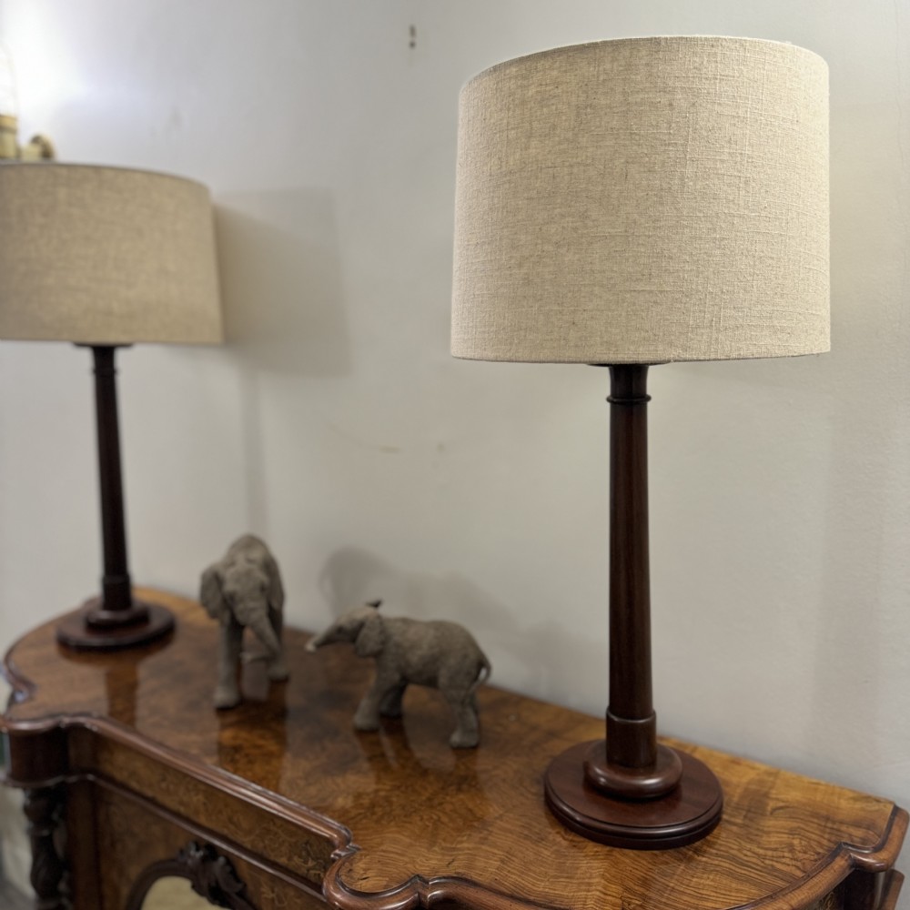 Pair of Regency style table lamps View VIII