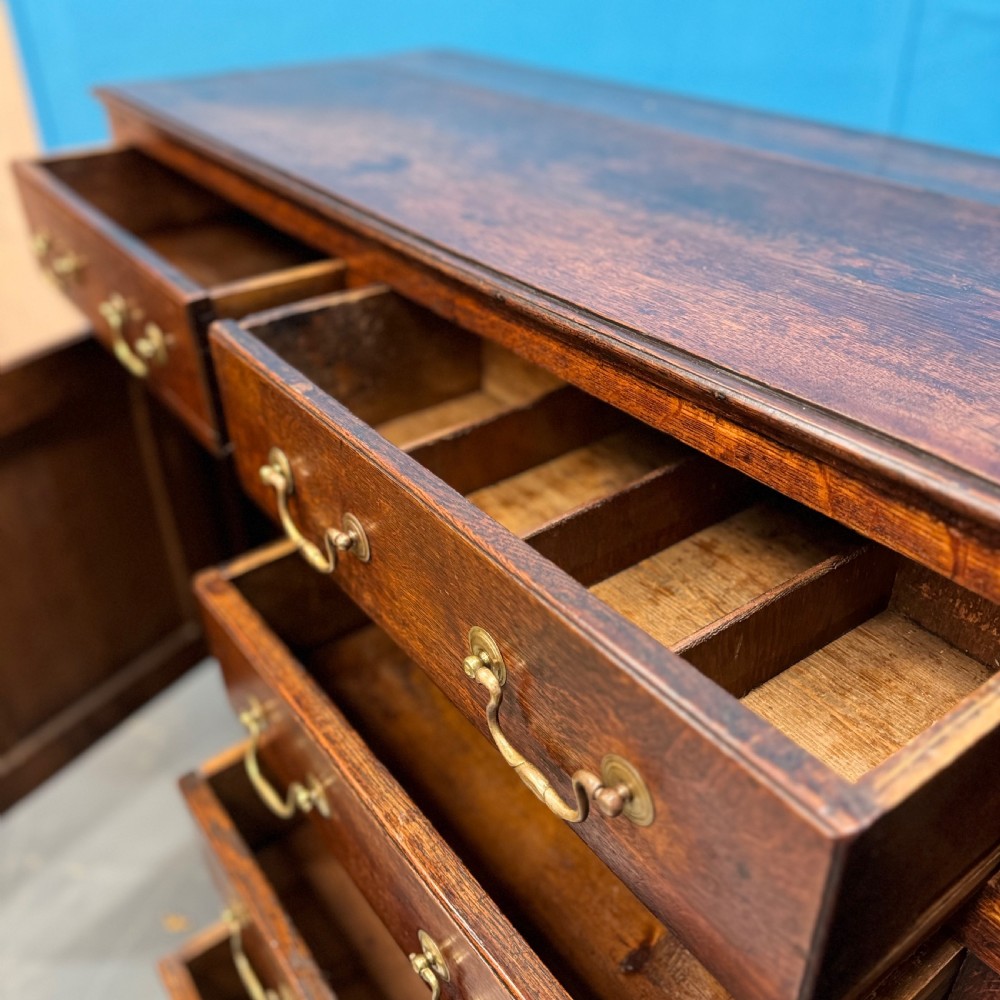 Late 18th century Welsh oak dresser base View V