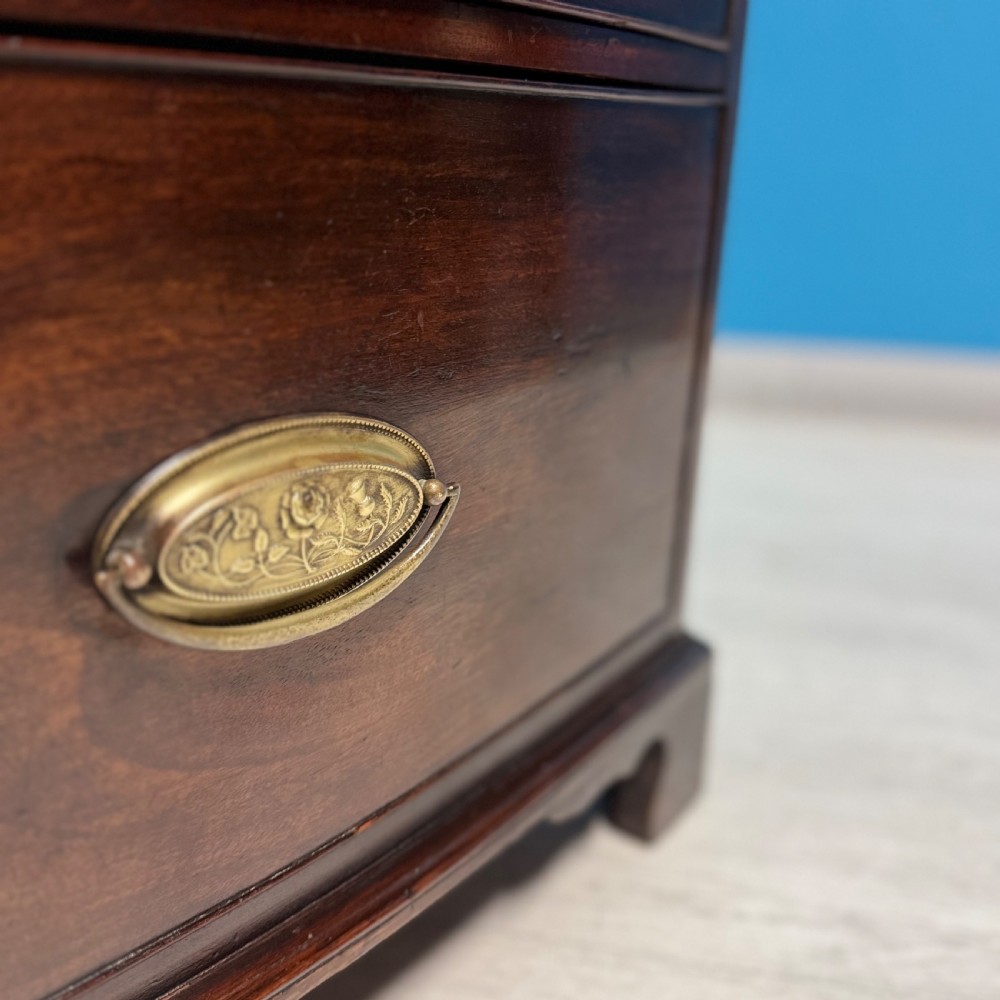 Georgian bow front chest of drawers  View IV