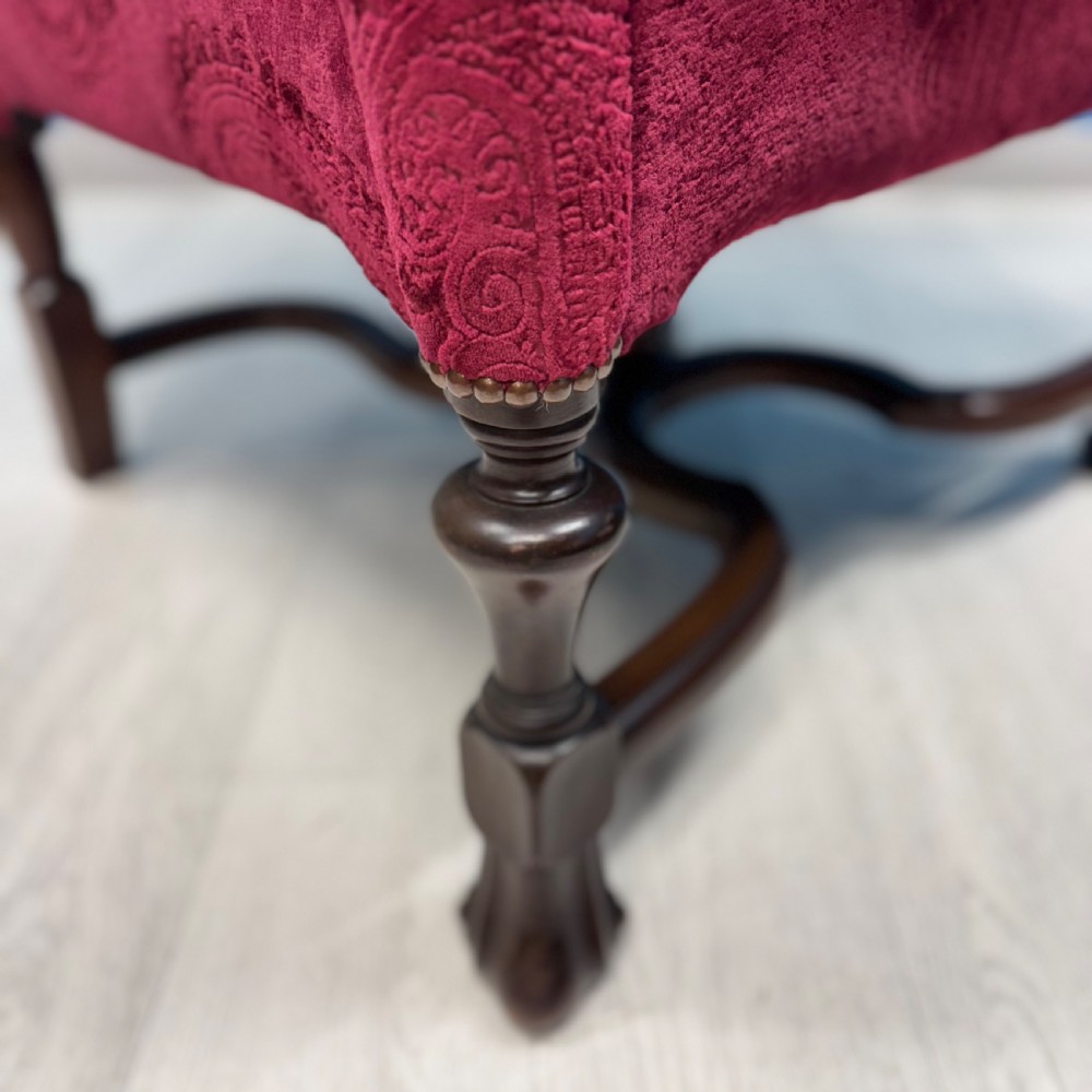 George II style wing armchair View II