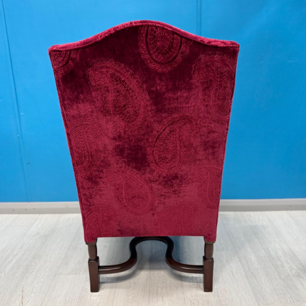 George II style wing armchair View VIII
