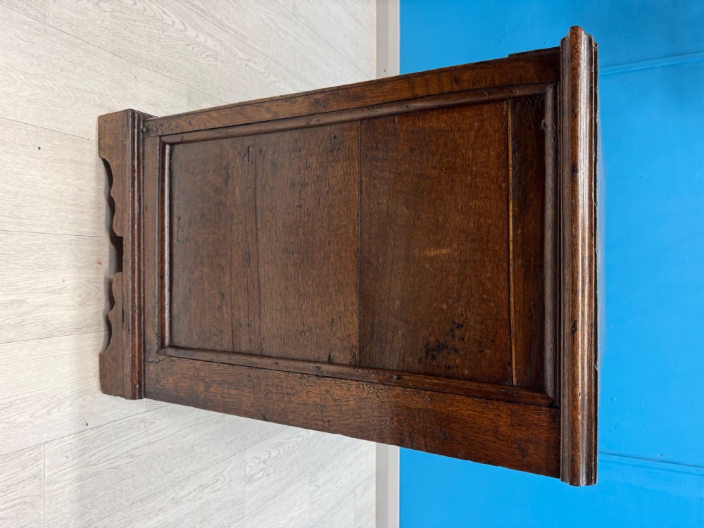 18th century English oak chest of drawers  View VIII