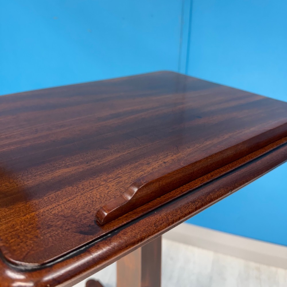 Regency mahogany adjustable reading table View II