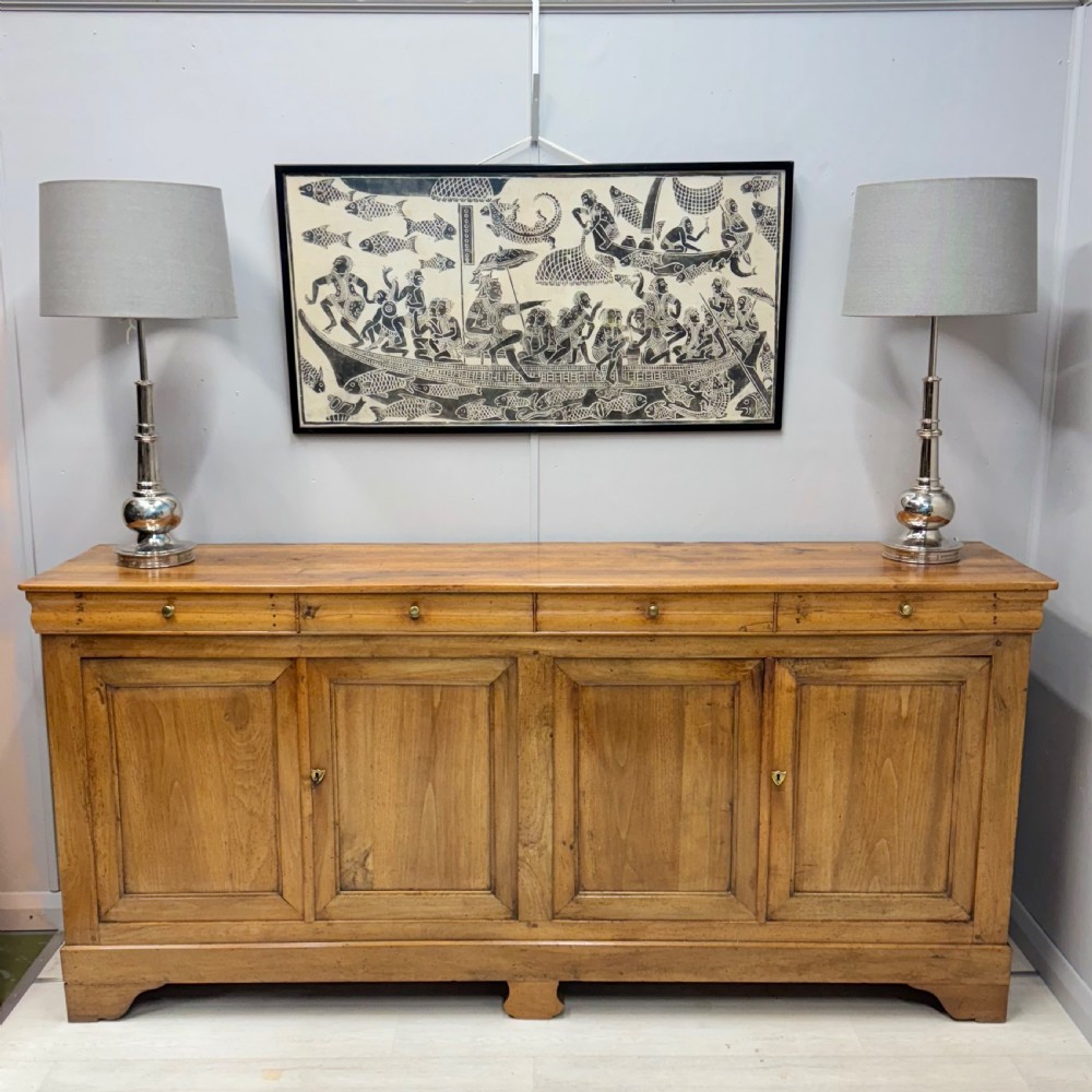 French walnut dresser base sideboard  View II