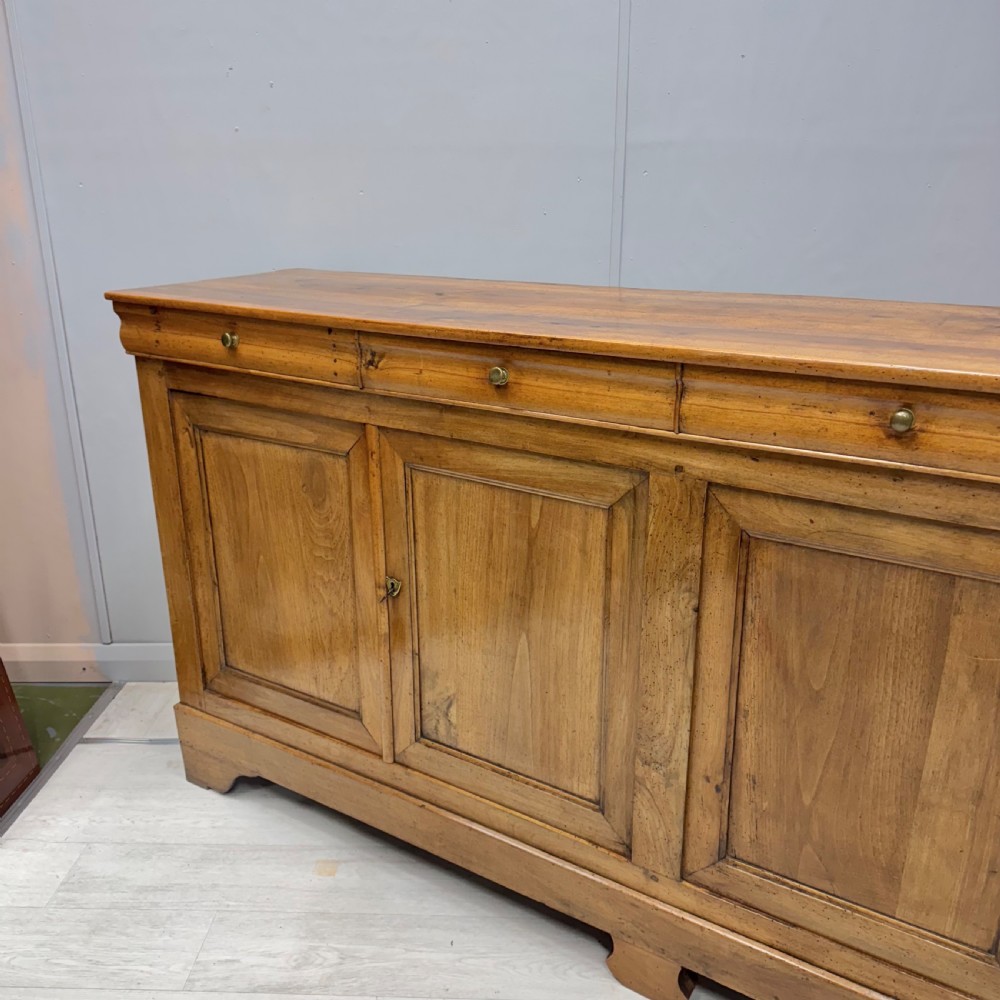 French walnut dresser base sideboard  View VII