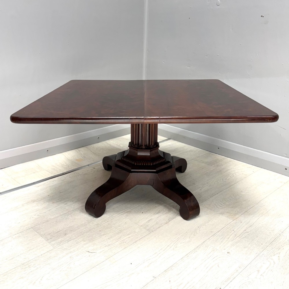 George IV mahogany coffee table
