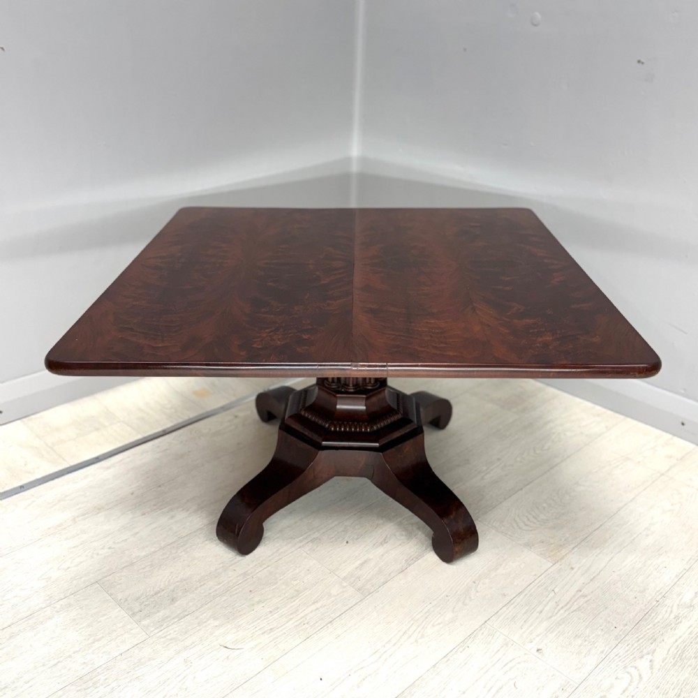 George IV mahogany coffee table View II