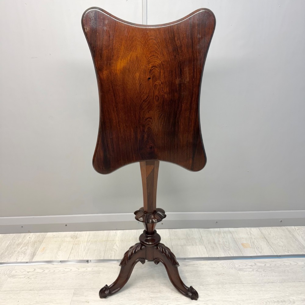 Late Regency rosewood side table