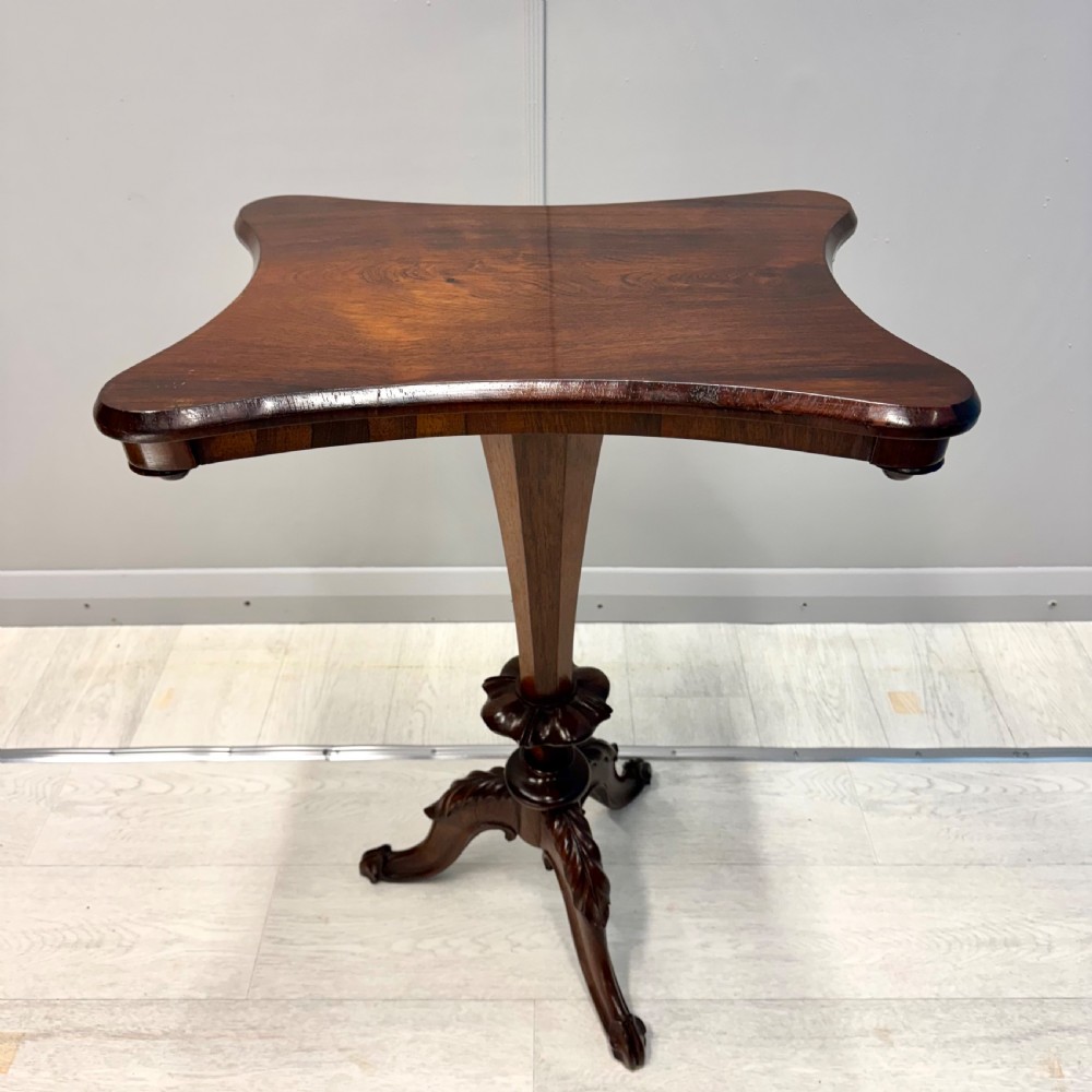 Late Regency rosewood side table View III