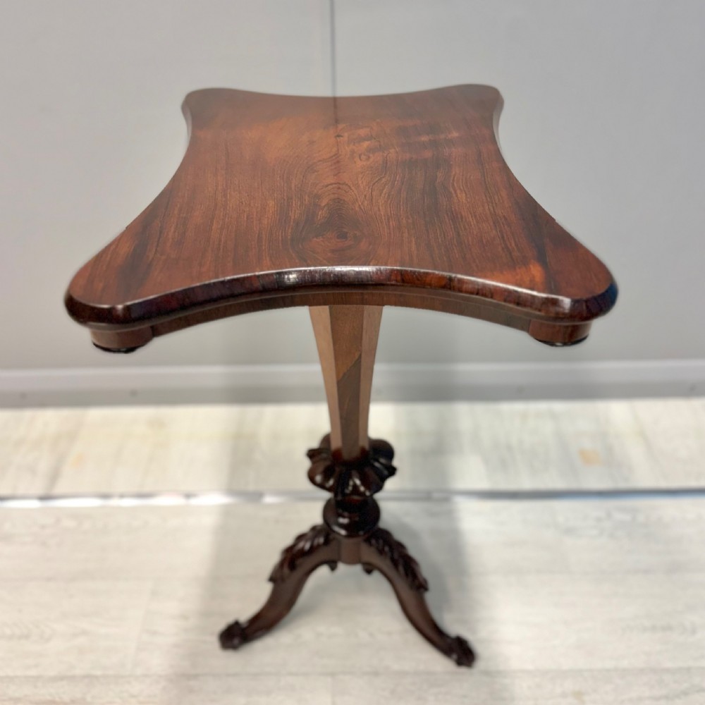 Late Regency rosewood side table View IV