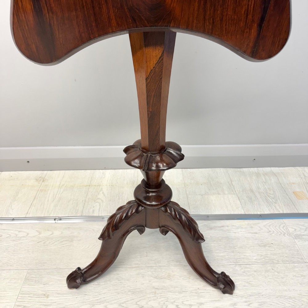 Late Regency rosewood side table View VII