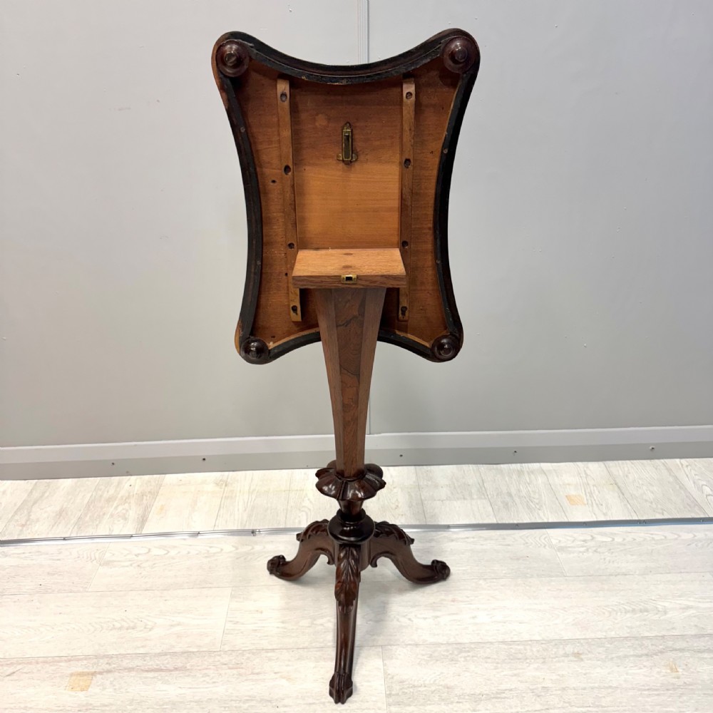 Late Regency rosewood side table View VIII